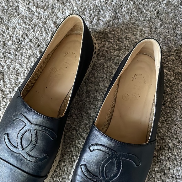 Chanel Lambskin Espadrilles - Picture 3 of 8